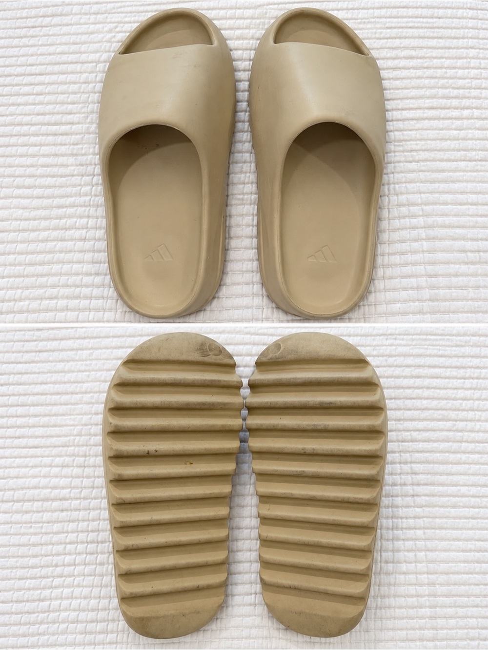 Yeezy woman’s Beige Slide Sandals